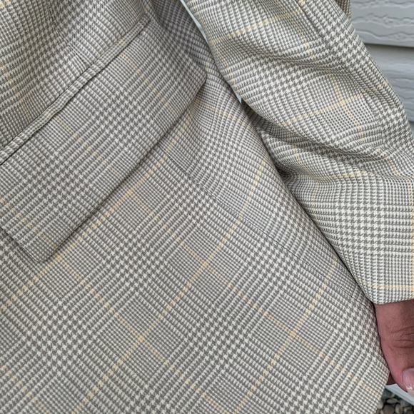 Stewart’s Men’s Plaid Fashion Blazer Suit Jacket✨ - Picture 9 of 12